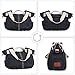 Eshow Women Canvas Shoulder Bag Hobo Handbags and Purse Cross-Body Bag Messenger Bag Travel mom bag for women