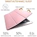 DTTO Case for iPad Air 3rd Gen 2019/iPad Pro 10.5 2017, Slim Fit Lightweight Smart Case with Soft TPU Back Cover[Auto Sleep/Wake], Rose Gold