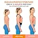 EPROSMIN Back Brace Posture Corrector |Fully Adjustable Support Brace for Men and Women|Improves Posture and Provides Lumbar Back Brace| Lower and Upper Back Pain Relief