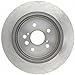 ACDelco Silver 18A1680A (19287251) Non-Coated Rear Disc Brake Rotor