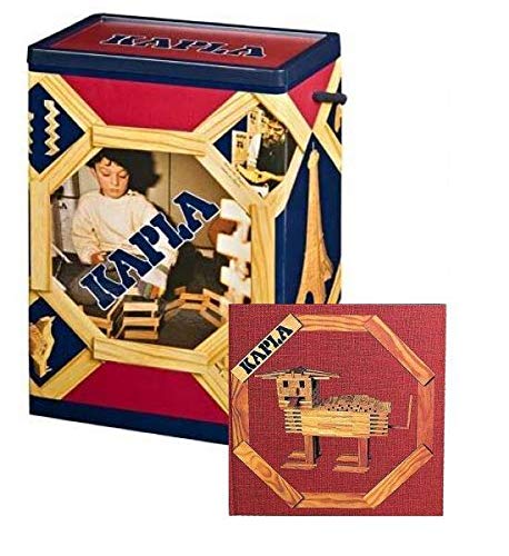 Kapla 200 mit Kunstbuch Rot (6+)