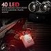 GreenClick 40W Motorcycle Tail Lights Universal Led Turn Signal and Brake Lights with License Plate Bracket for Harley Honda Yamaha Suzuki Kawasaki
