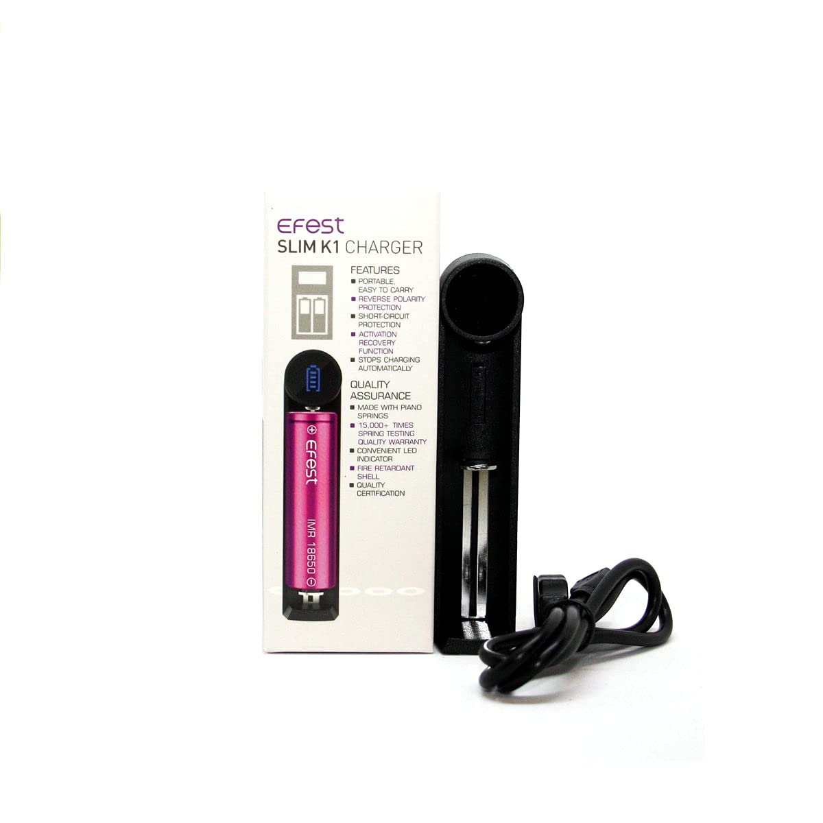 Efest Slim K1 Charger