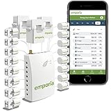 3-Phase Emporia Smart Home Energy Monitor | Real Time Electricity Monitor/Meter | Solar/Net Metering | Conserve Energy and Ge