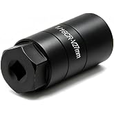A ABIGAIL Oil Pressure Switch Socket, 1 1/16'' x up to 2-5/8'', Fits 3/8'' Drive or 1 1/8'' Hex, High Performance Chrome Molybdenum, Black Oxide Finish, Model A7646F