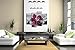 First Wall Art Dark Red Orchid On Cobblestones Burgundy Wall Art Painting Pictures Print On Canvas Flower The Picture for Home Modern Decoration