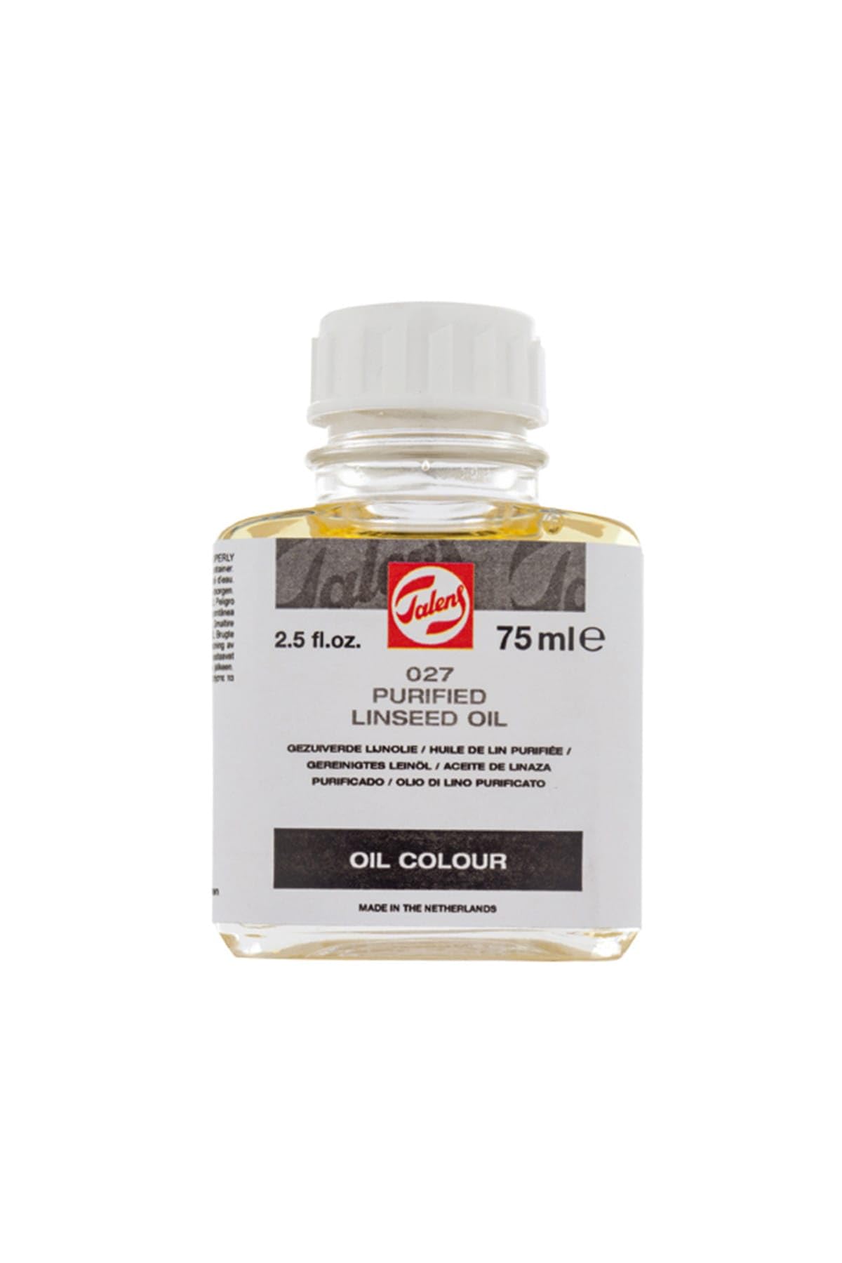 Talens LINSEED OIL PURIFIED JAR - 75ml