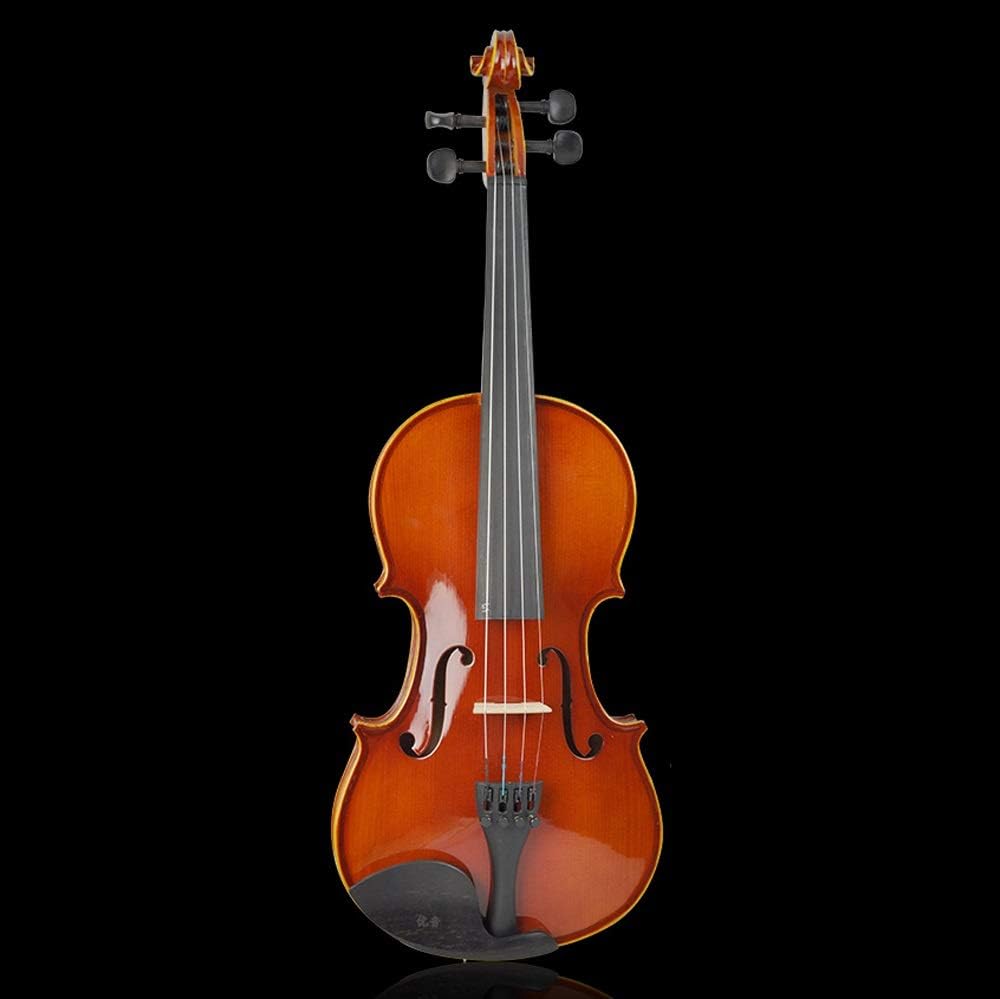 Miiliedy Tuneful Belle Sweet Sounding Fiddle Main Adulte Debutant Enfant Pratique Professionnelle Violon Instrument Professionnel Avec Boite De Violon Arc Colophane Extra Cordes Chiffon De Polissage Amazon Fr Instruments De Musique