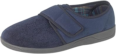 mens slippers size 13 wide fitting