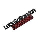 Let's Go Brandon Edition Car Emblem, Let's Go
