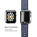 Apple Watch Case, GMYLE Ultra Lightweight Thin Clear PC Full Coverage Plated Bezel Case for Apple Watch 42mm - Metallic Black