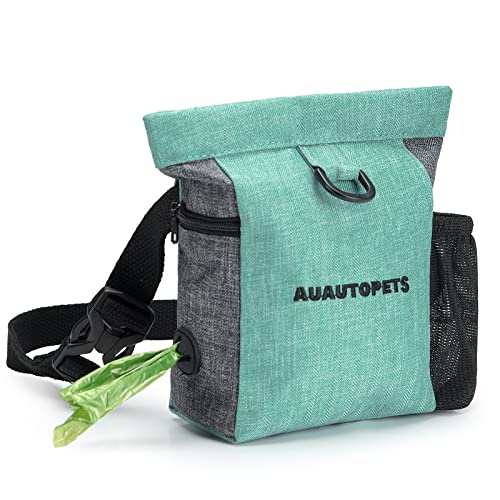AUAUTOPETS Dog Treat Pouch for Training Portable Bait Bag Dog