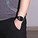 KADES for Fitbit Versa Bands, Classic Leather Band Replacement Strap Compatible for Fitbit Versa 2/ Fitbit Versa Lite Edition Smart Watch Men Women (Coffee Band+ Silver Buckle)