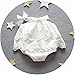 Colorful Childhood Newborn Baby Romper Girls Jumpsuit Infant Bodysuit Tutu Lace Dress Clothes Outfit White Size 12-18 Months