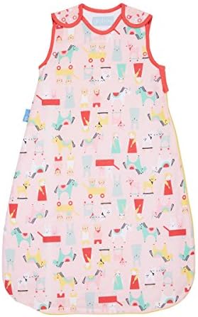 Grobag Baby Sleeping Bag - Sugar and Spice 1.0 Tog (0-6 Months)