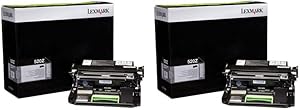 Lexmark 52D0Z00 Return Program Imaging Unit 2-Pack for MX710, MX810, MX811