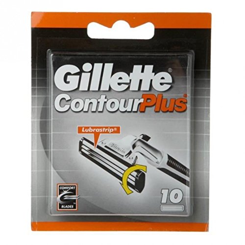 GILLETE Contour Plus Blades 10'S