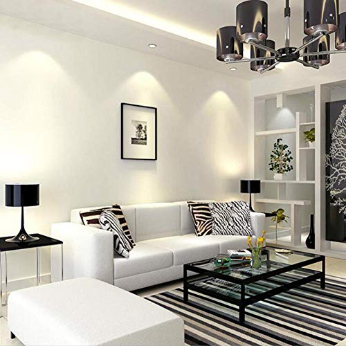 S WIDEN ELECTRIC Pure White Wall Sticker Dust-Proof Oil-Resistant Scratch-Resistant White Wall Refurbished for Furniture Wall Rear Floor