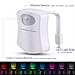 Colorful Sensor Toilet Bowl Night Light, Waterproof Toilet Seat 8 Colors Changing