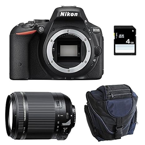 NIKON D5500 + TAMRON 18-200 VC + Sac + Carte SD 4Go: Amazon.es ...