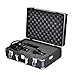 Professional Series Metal Frame Customizable Medium Hard Case with Locks for High Impact Absorption - Photographic Equipment
