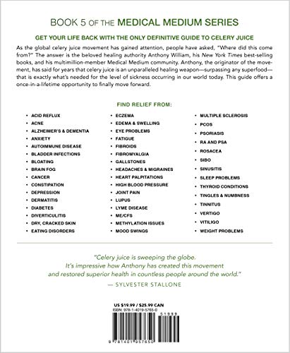Medical Medium Celery Juice: The Most Powerful Medicine of Our Time Healing Millions Worldwide