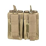 VISM by NcStar AR Double Mag Pouch, Tan (CVAR2MP2927T)