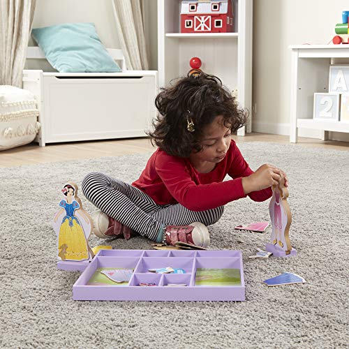 Melissa & Doug Disney Cinderella, Belle, and Rapunzel DressUp