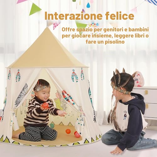 Children's Tent Garden House for Children, Play House Po-up, EN71 Certified, Toy Tent for Boys and Girls, Gift for Children