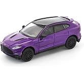 Diecast Collectibles Model Car Compatible with Pop Race 1:64 Aston Martin DBX 707 Storm Purple Limited Edition PR640268