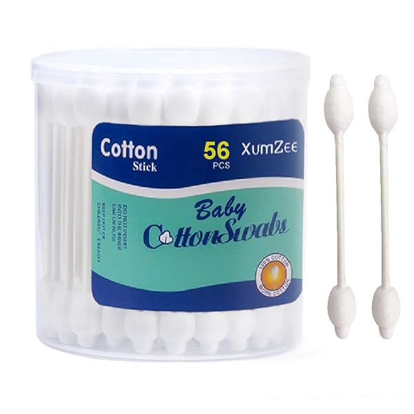 224PCS BABY SAFETY COTTON SWABS WITH LARGE TIPS...