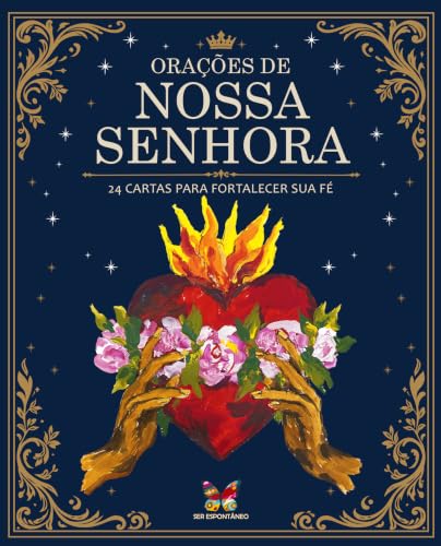 Cartas de Oração Nossa Senhora | Kit com 24 Cartas Devocionais | Espiritualidade, Fé, Presente Religioso e Conexão Interior