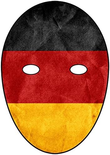 SOCCER WORLD CUP - GERMANY - DIY CARD FACE MASK KIT - DO IT YOURSELF