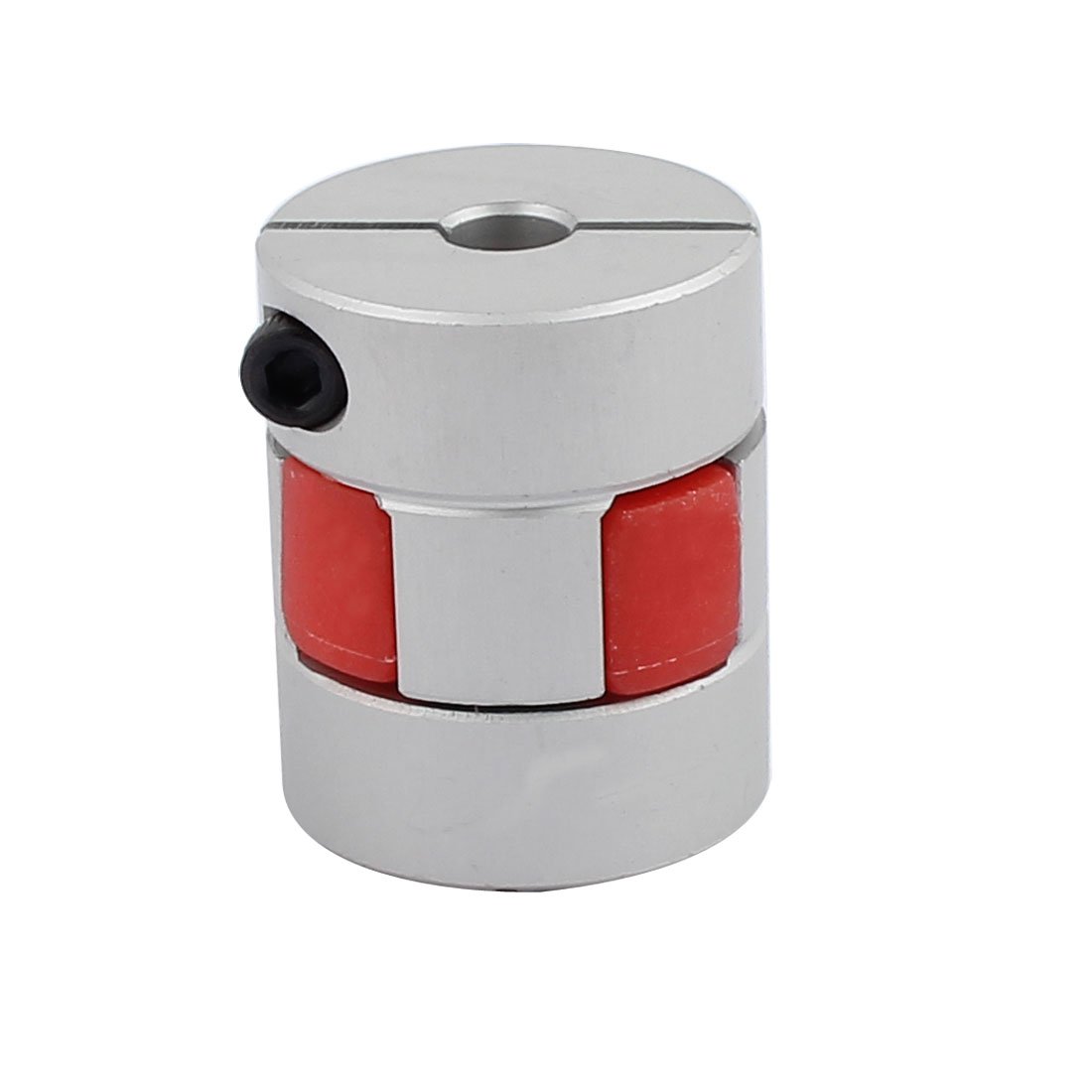 sourcing map 5mm to 6mm Shaft Coupling 30mm Length 25mm Diameter Motor Coupler Aluminum Alloy Joint Connector for DIY Encoder