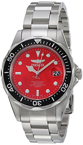 Invicta Men's 10666 Pro Diver Collection Bracelet and Rubber Watch Set