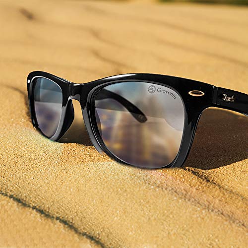 Gioventù Polarized Sunglasses Classic Wayfarer Sunglasses for Men and Women