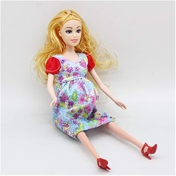 Amazon.es: JSNRY Educativas Reales Embarazadas Trajes de la muñeca de la muñeca mamá Tiene un bebé en la Mujer for Barbie muñeca de Juguete del niño de la Panza Hermosa y práctica (