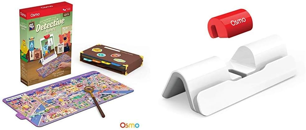 Osmo - Detective Agency: A Search & Find Mystery Game (Ages 5-12) Base for iPad Bundle Base Required