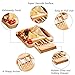 Natural Bamboo Cheese Board Set