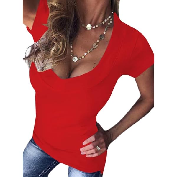 SUB-AGE. HI NECK NO SLEEVE Tシャツ Girls' Short Sleeve Scoop Neck Super Soft T-Shirt - art