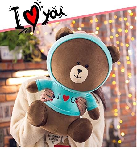 MIAOOWA Official Store 25/35/45cm Korean Cute Filled Brown Bear And Cony Plush Doll Soft Toy Girl Comfort Plushie Pillow For Kids 25 cm Bear