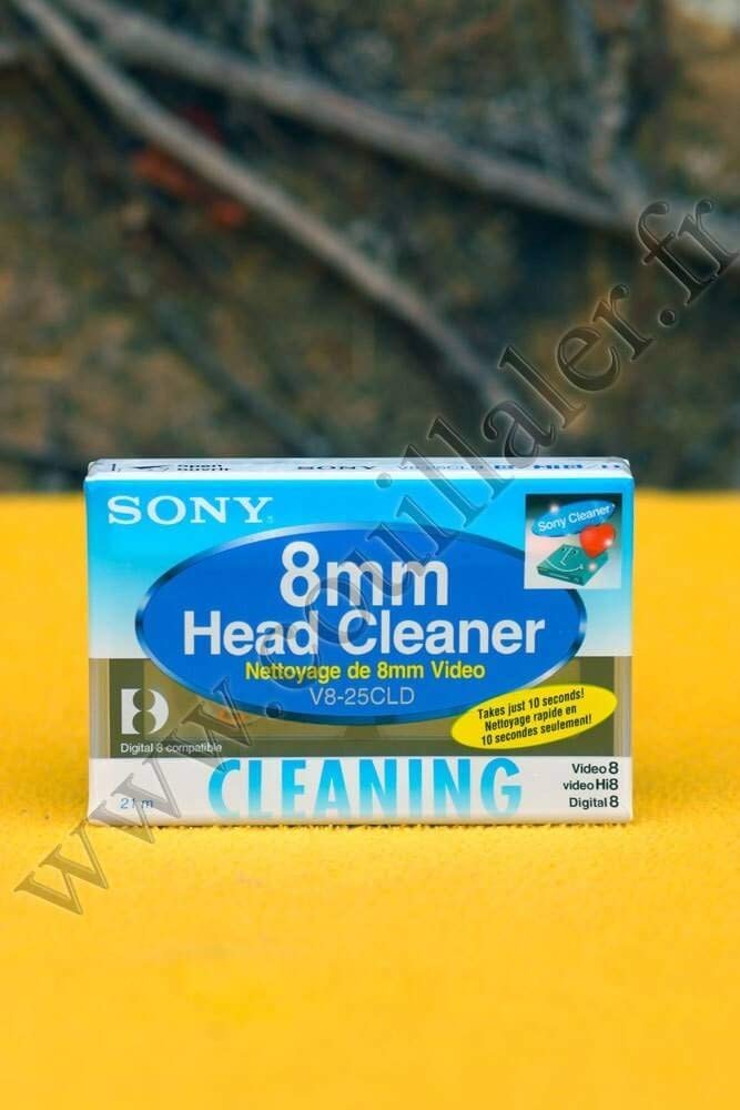 Sony V825CLD 8mm / Hi8 / Digital8 Camcorder Video Head Cleaning