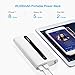 Aibocn 20000mAh Portable Charger External Battery Power Bank with Flashlight for Apple Phone iPad Samsung Galaxy Smartphones Tablet and More, White