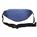 Men Women Jeans Fanny Pack - Lingae Casual Hiking Running Travel Sport Wasit Bags (Dark Blue)