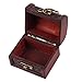 Vintage Jewelry Pearl Necklace Bracelet Gift Box Storage Organizer Wood Case 01