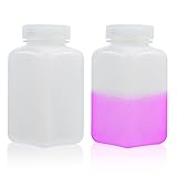Labvida Square Reagent Bottle HDPE Wide Mouth