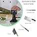 MYNER Sucker-Style Knife Sharpener,Vacuum fixation,3 Grinding Points,black
