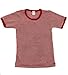 Hocosa Big Boys Organic Wool Short-Sleeved Undershirt
