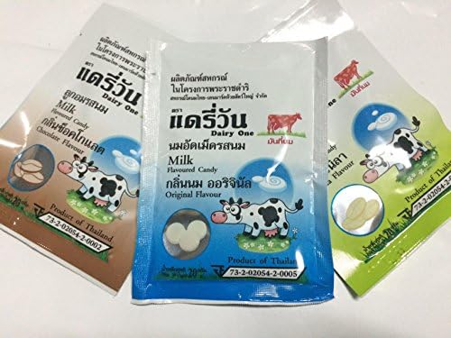 Milk Flavoured Candy Original, Chocolate, Vanilla Flavour Delicious High Calcium (pack of 3) Wt. 20 g.