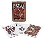 Bicycle Gold Dragon Back Playing Cards, Pack of 2